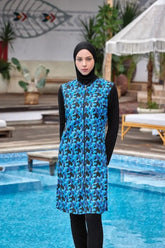 Rozamay Burkini Swimsuit 9048  Voile